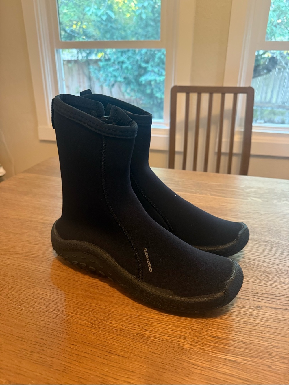 NWT Sea-Doo Neoprene Black Boots Watersports Size Men's 11